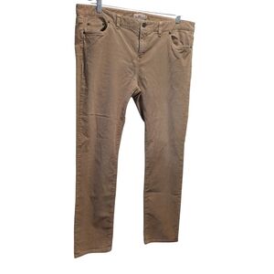 Vineyard Vines Womens Corduroy Pants Camel Brown Sz 16 *Slight Discolor